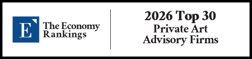 Top 30 Private Art Advisory Firms 2026 Strip Badge