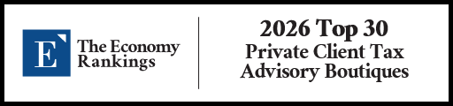 Top 30 Private Client Tax Advisory Boutiques 2026 Strip Badge
