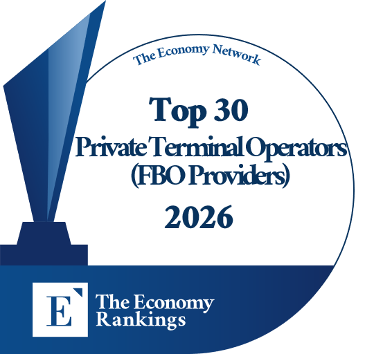 Top 30 Private Terminal Operators (FBO Providers) 2026 Trophy Badge