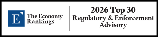 Top 30 Regulatory & Enforcement Advisory 2026 Strip Badge