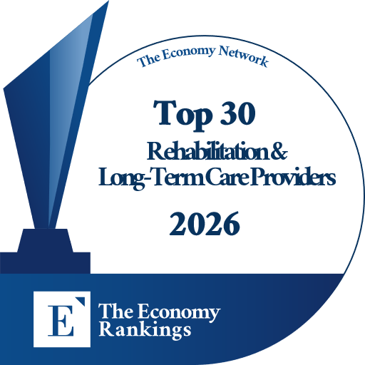 Top 30 Rehabilitation & Long-Term Care Providers 2026 Trophy Badge
