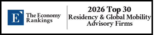 Top 30 Residency & Global Mobility Advisory Firms 2026 Strip Badge