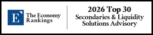 Top 30 Secondaries & Liquidity Solutions Advisory 2026 Strip Badge