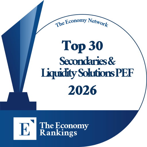 Top 30 Secondaries & Liquidity Solutions PEF 2026 Trophy Badge