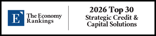 Top 30 Strategic Credit & Capital Solutions 2026 Strip Badge
