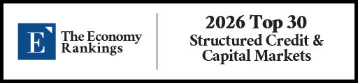 Top 30 Structured Credit & Capital Markets 2026 Strip Badge