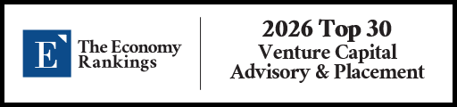 Top 30 Venture Capital Advisory & Placement 2026 Strip Badge