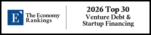 Top 30 Venture Debt & Startup Financing 2026 Strip Badge