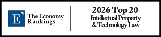 Top 20 Intellectual Property & Technology Law Rankings 2026 Strip Badge