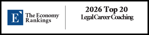 Top 20 Legal Career Coaching Rankings 2026 Strip Badge