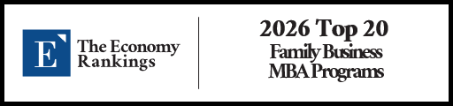 Top 20 Family Business MBA Programs 2026 Strip Badge