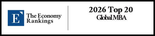 Top 20 Global MBA Rankings 2026 Strip Badge
