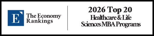 Top 20 Healthcare & Life Sciences MBA Programs 2026 Strip Badge