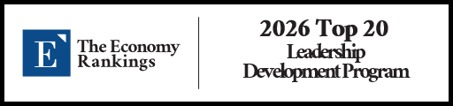 Top 20 Leadership Development Program Rankings 2026 Strip Badge