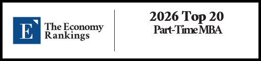 Top 20 Part-Time MBA Rankings 2026 Strip Badge