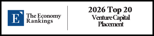 Top 20 Venture Capital Placement Rankings 2026 Strip Badge