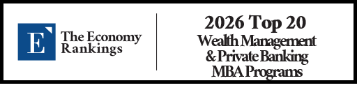 Top 20 Wealth Management & Private Banking MBA Programs 2026 Strip Badge